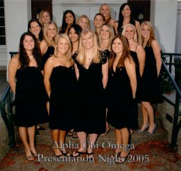 Alpha Chi Omega Presentationi Night 2005